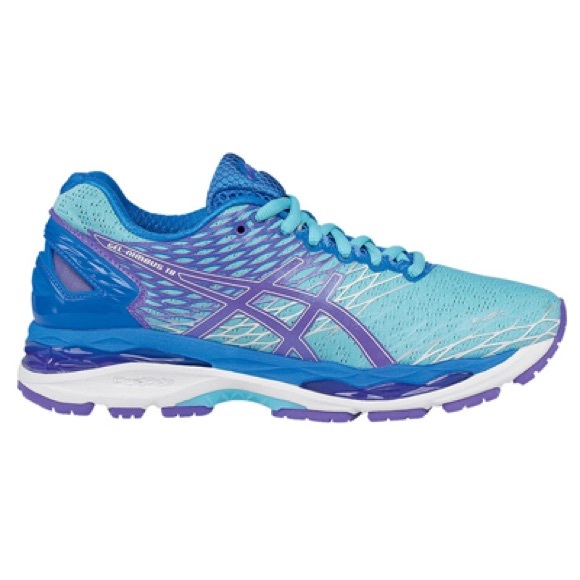 asics gel nimbus 18 kids blue